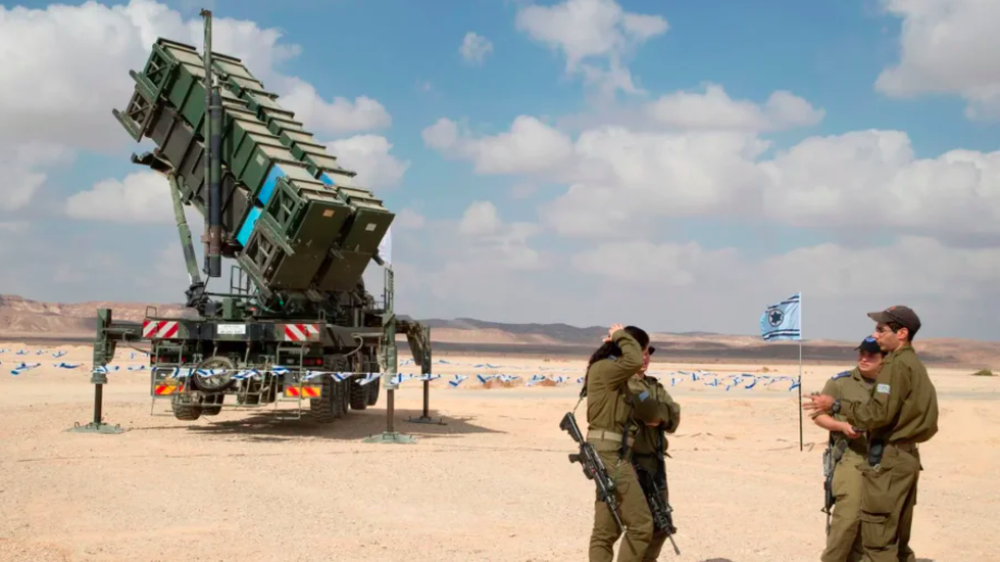 A file image of a Patriot missile launcher at the Ovda air force base, north of the Israeli city of Eilat, on Nov. 8, 2017. (Jack Guez/AFP via Getty Images)