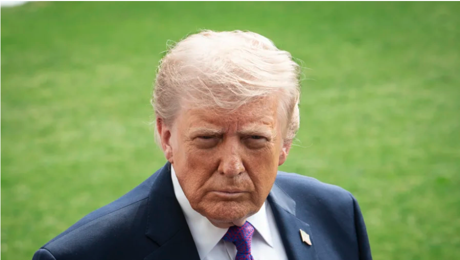 President Donald Trump departs the White House on March 11, 2026. (Madalina Kilroy/The Epoch Times)