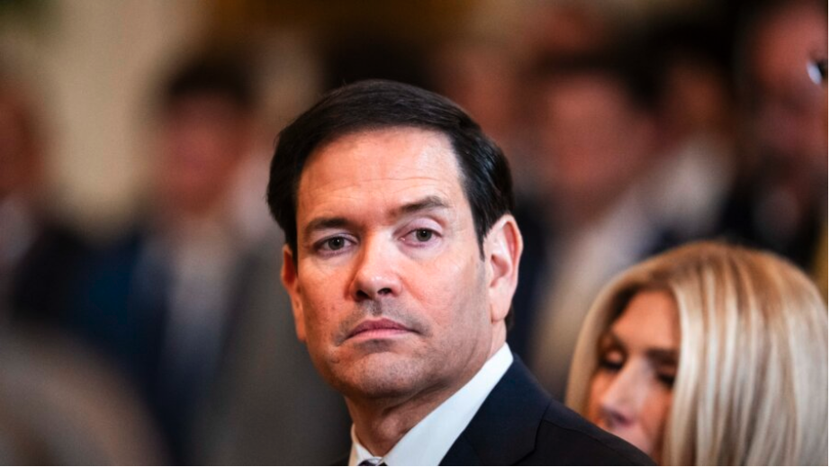 Secretary of State Marco Rubio attends an event with Inter Miami CF, winners of the 2025 Major League Soccer Cup, at the White House on March 5, 2026. (Madalina Kilroy/The Epoch Times)